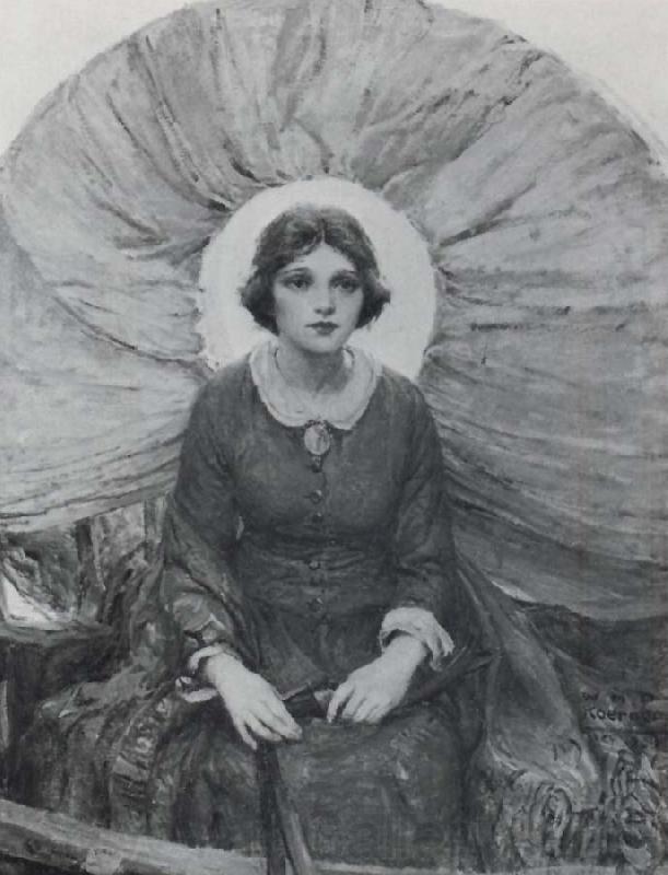 W.H.D. Koerner Madonna of the Prairie Spain oil painting art
